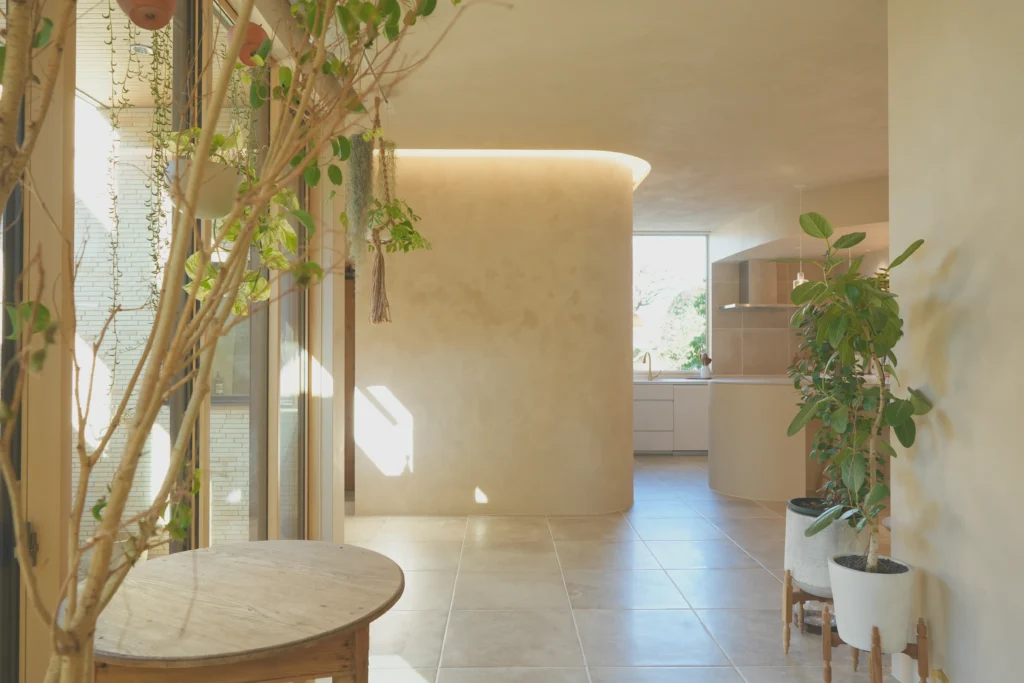 リビングルームの様子